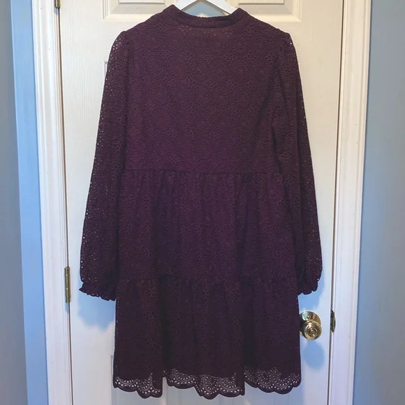 NWT Lilly Pulitzer Winona Long Sleeve Eyelet Dress - Picture 3 of 8